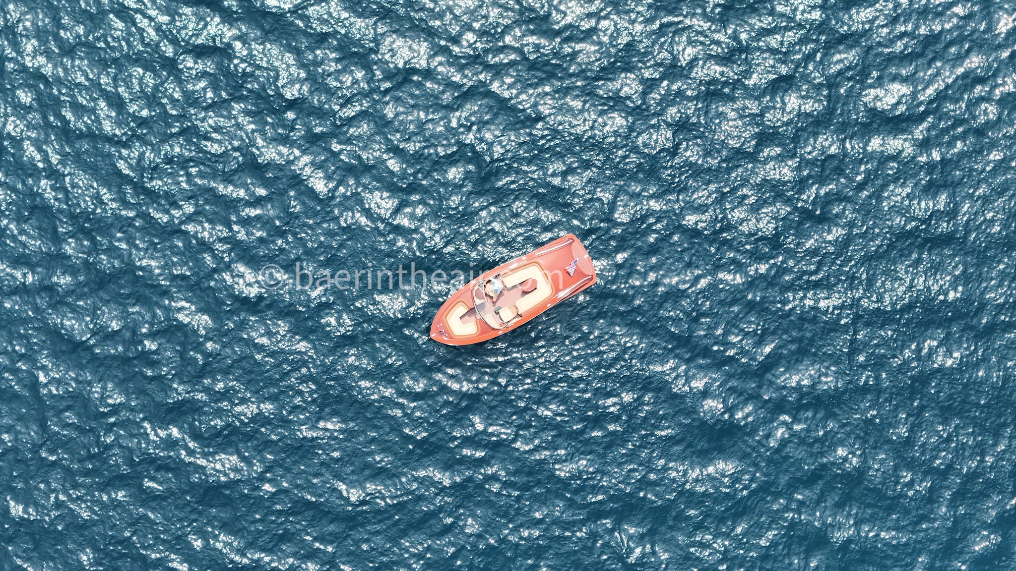 Adrift – Aerial Drone Photography Print | Lake Wall Art Poster